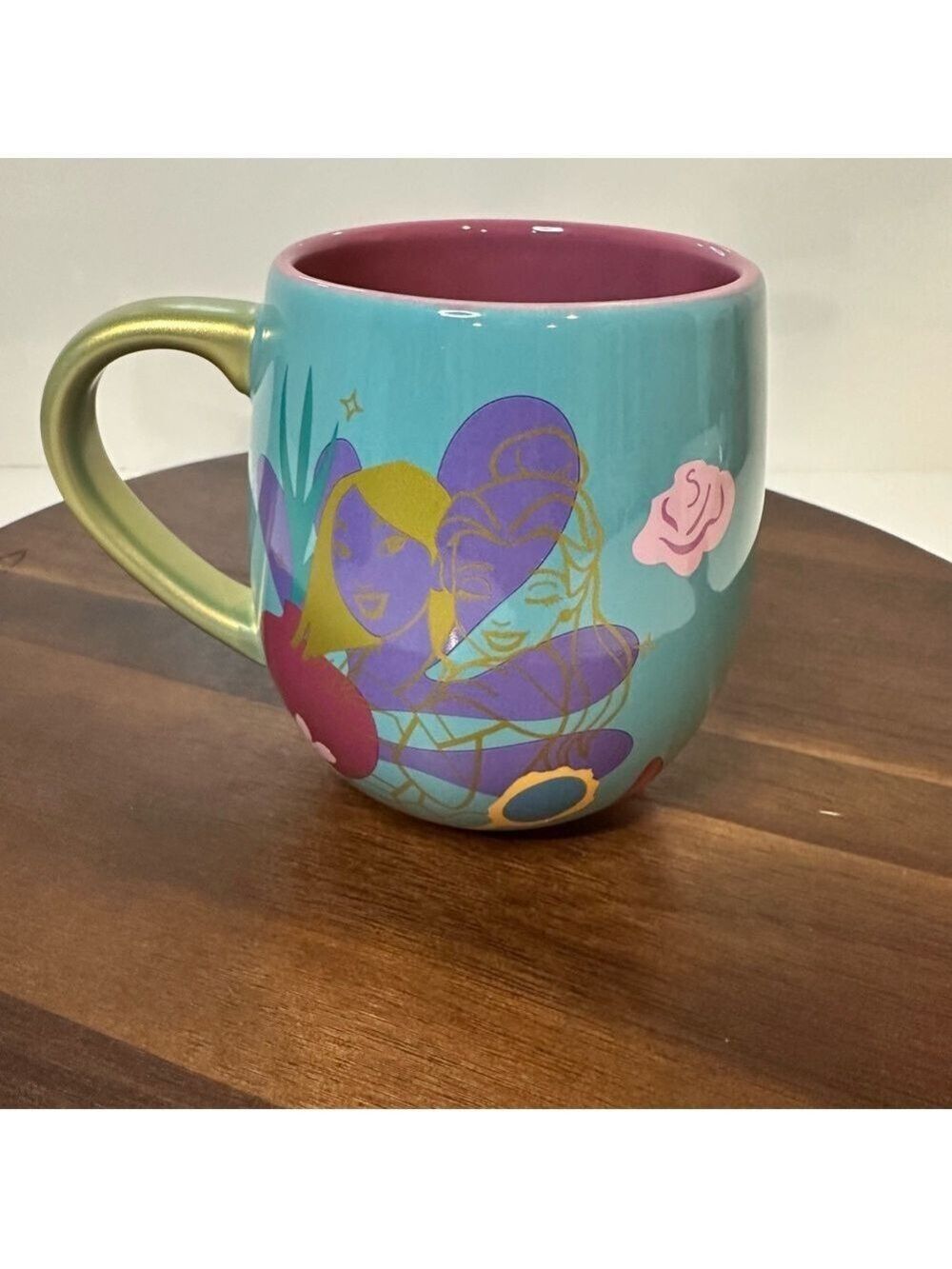 Disney Parks Princess Life Is A Fairytale Mug Cinderella, Tiana, Belle & Mulan